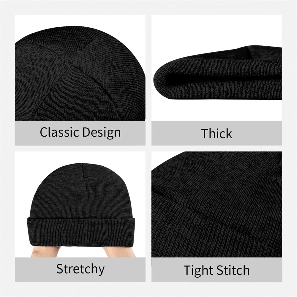 7348 Yemen Yemeni Yemenian Flag Emblem Stretchy Knit Beanie Hat Unisex Warm - Picture 4 of 7